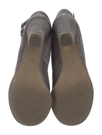 Brunello Cucinelli Suede Lace-Up Boots