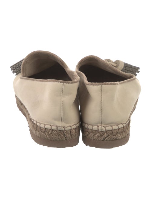 Brunello Cucinelli Monili Suede Espadrilles