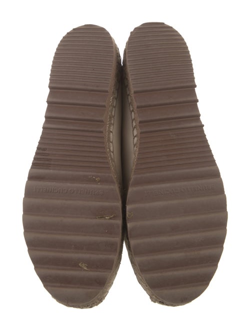 Brunello Cucinelli Monili Suede Espadrilles