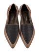 Brunello Cucinelli Monili Leather Loafers