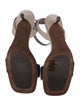 Brunello Cucinelli Monili Suede Sandals