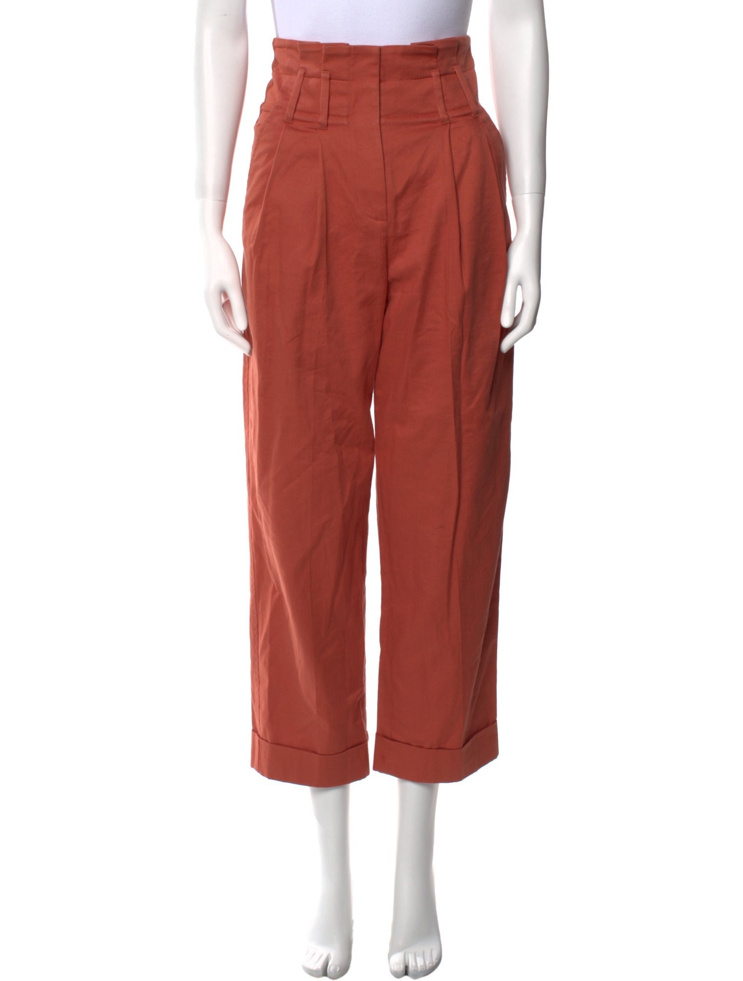 Brunello Cucinelli Virgin Wool Straight Leg Pants