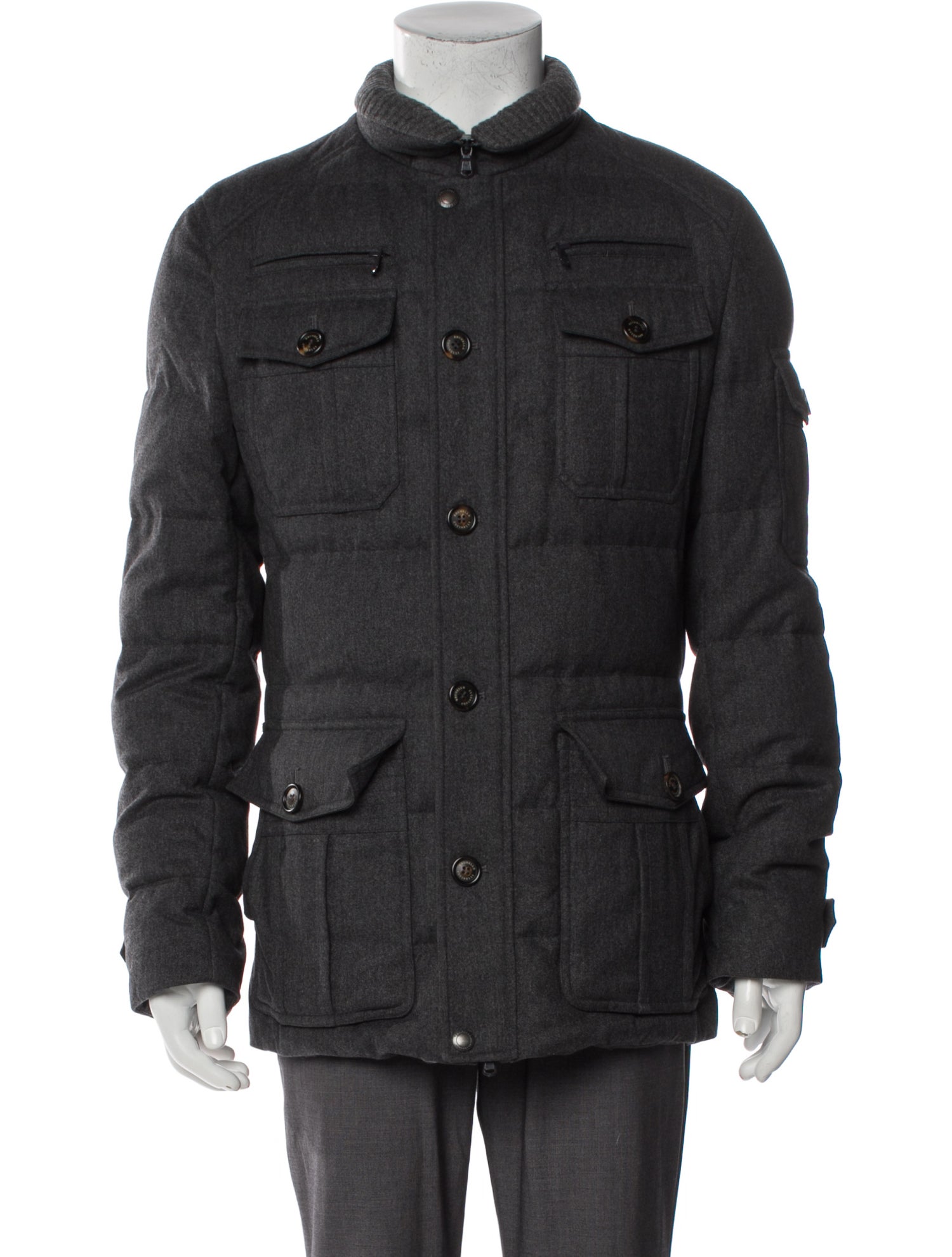 Brunello Cucinelli Virgin Wool Utility Jacket