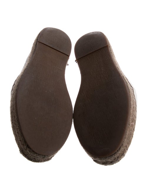 Brunello Cucinelli Monili Leather Espadrilles