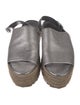 Brunello Cucinelli Monili Leather Espadrilles