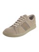 Brunello Cucinelli Suede Beaded Accents Sneakers