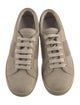 Brunello Cucinelli Suede Beaded Accents Sneakers