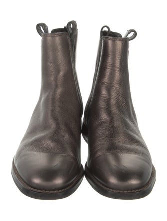 Brunello Cucinelli Monili Leather Chelsea Boots