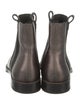 Brunello Cucinelli Monili Leather Chelsea Boots