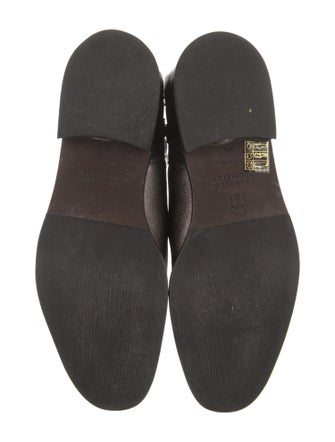 Brunello Cucinelli Monili Leather Chelsea Boots