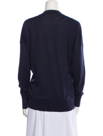 Brunello Cucinelli V-Neck Long Sleeve Sweatshirt