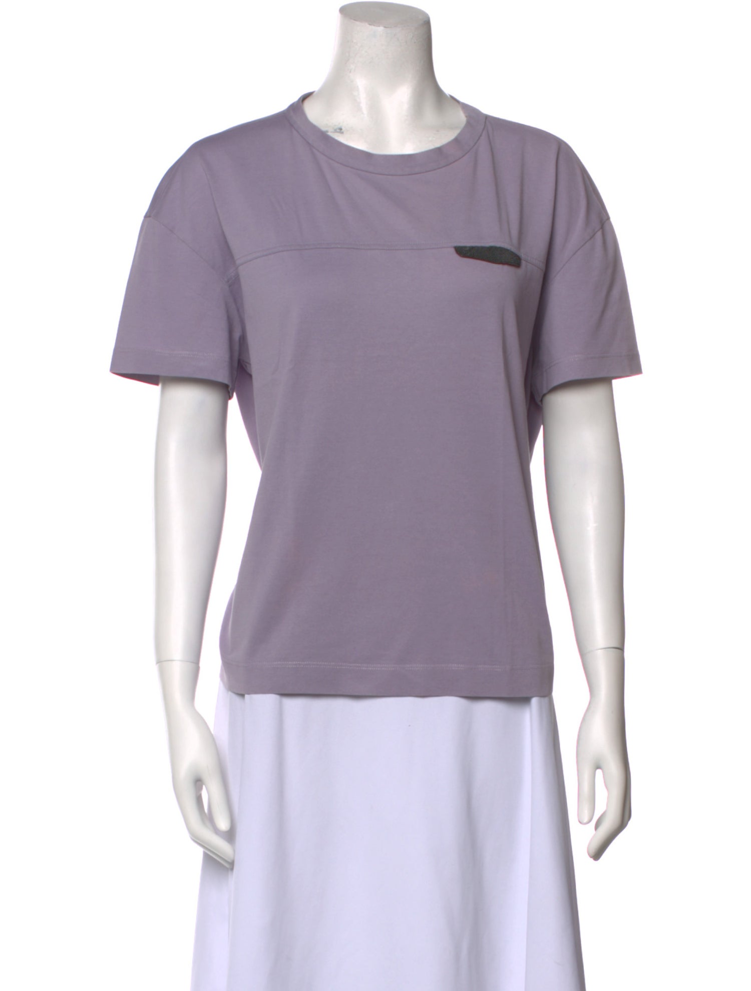 Brunello Cucinelli Crew Neck Short Sleeve T-Shirt