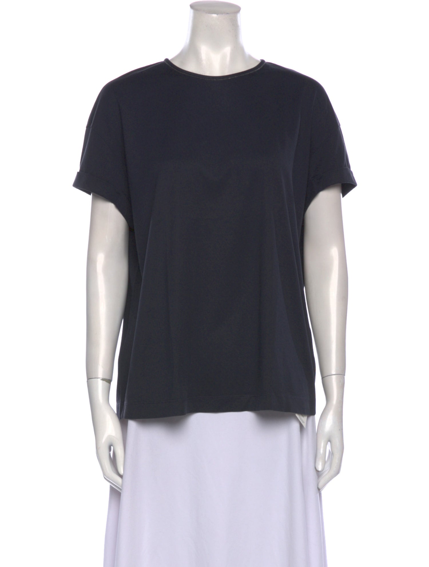 Brunello Cucinelli Crew Neck Short Sleeve T-Shirt