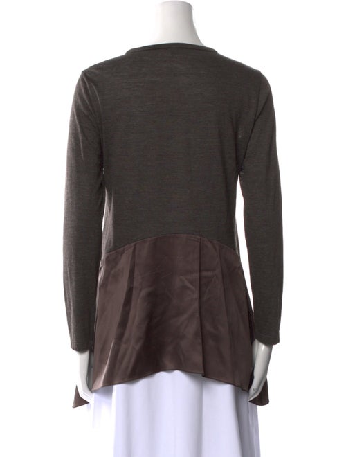 Brunello Cucinelli Wool Bateau Neckline Tunic