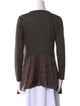 Brunello Cucinelli Wool Bateau Neckline Tunic