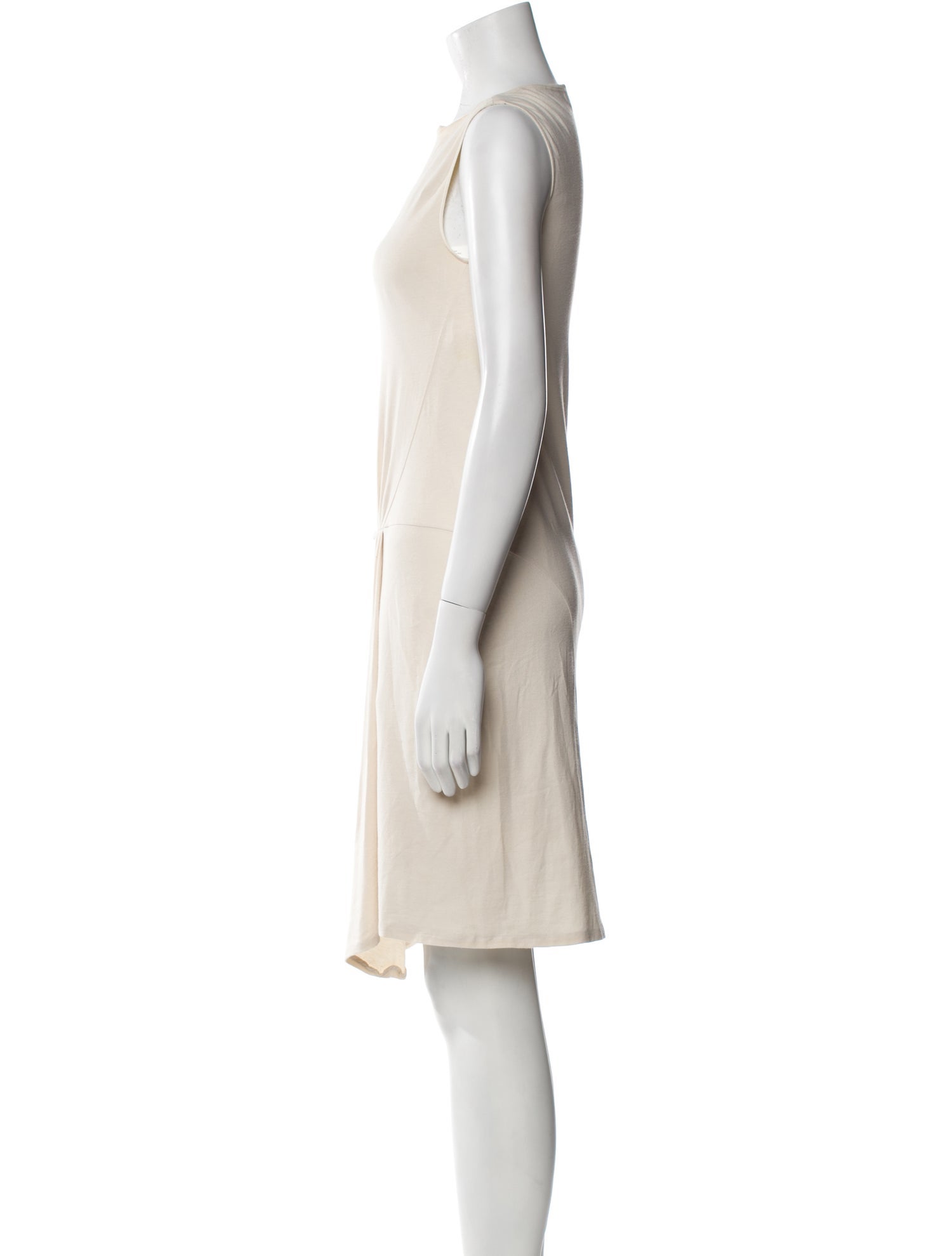 Brunello Cucinelli Bateau Neckline Knee-Length Dress