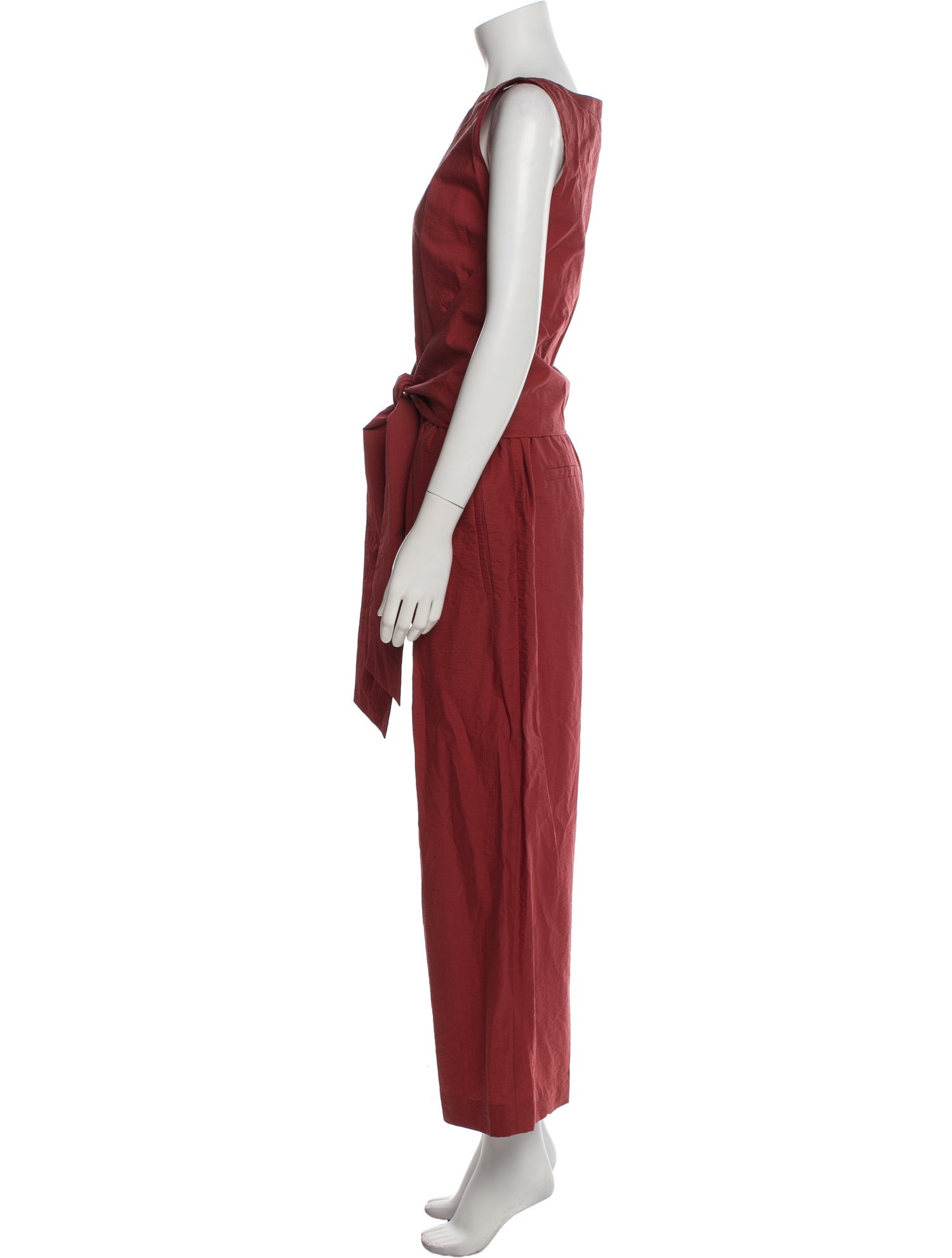 Brunello Cucinelli Bateau Neckline Jumpsuit