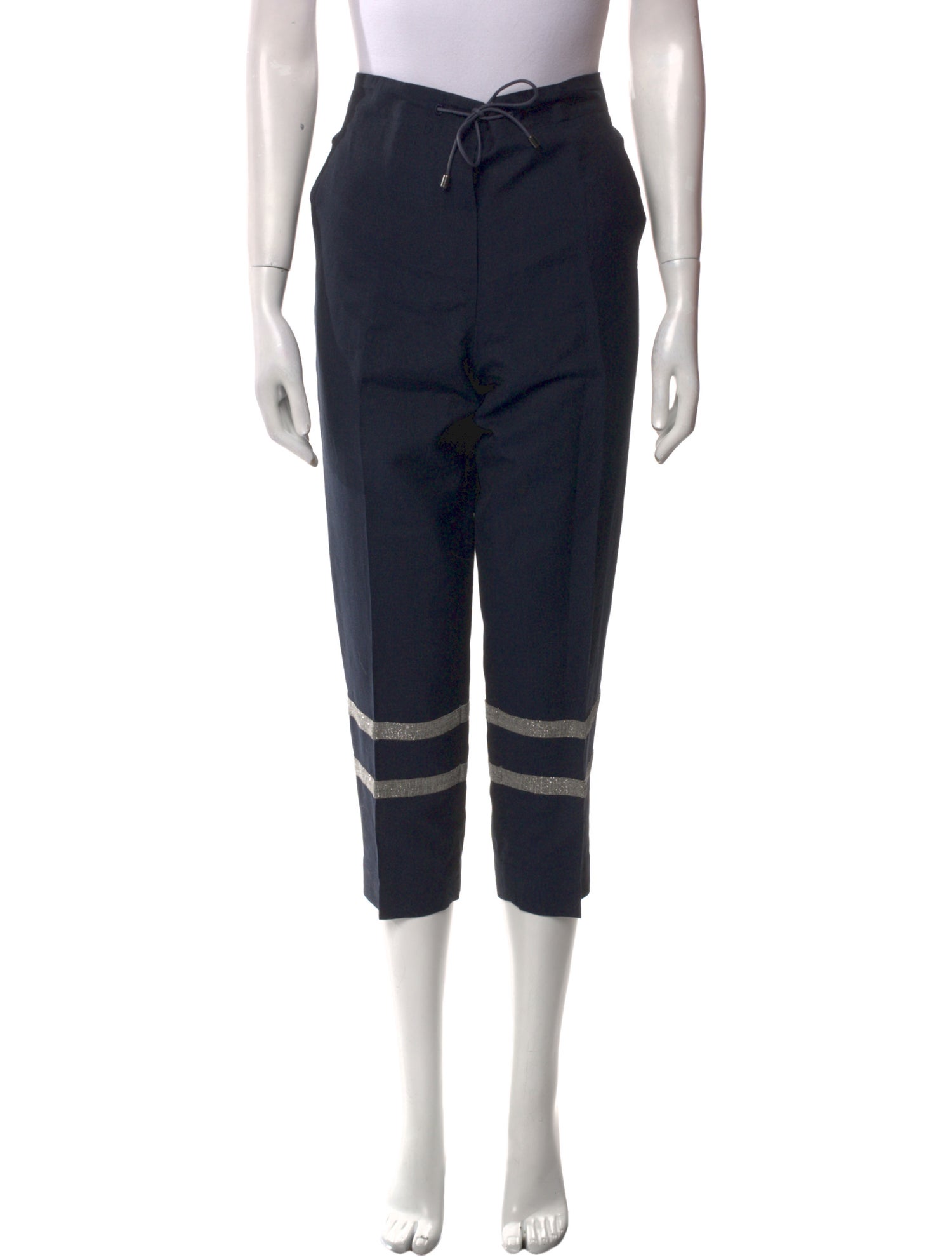 Brunello Cucinelli Virgin Wool Straight Leg Pants