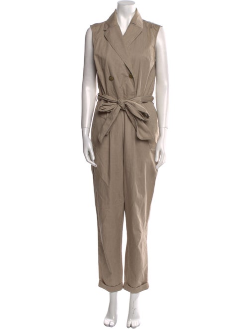 Brunello Cucinelli V-Neck Jumpsuit