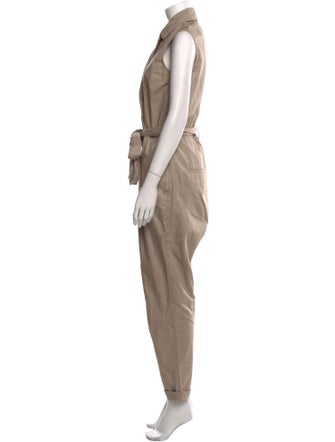 Brunello Cucinelli V-Neck Jumpsuit