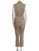 Brunello Cucinelli V-Neck Jumpsuit