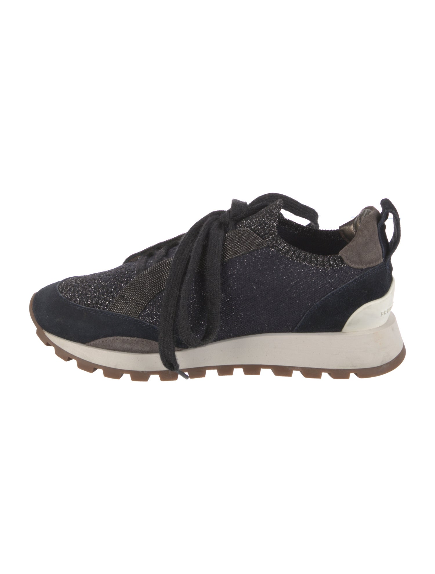 Brunello Cucinelli Monili Glitter Accents Sneakers