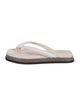 Brunello Cucinelli Monili Suede Flip Flops