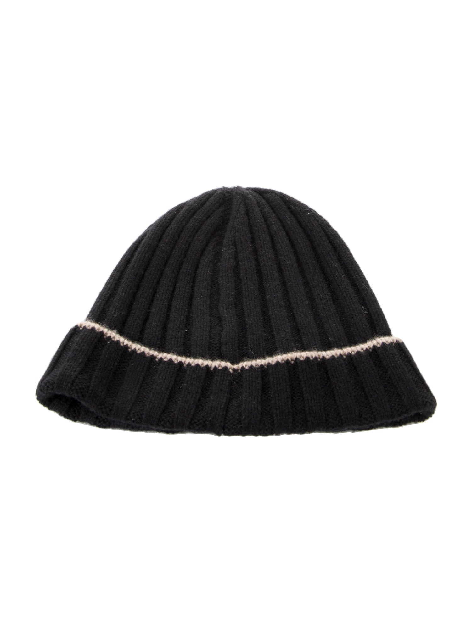 Brunello Cucinelli Solid knit woven winter hat
