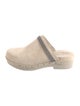 Brunello Cucinelli Monili Suede Mules