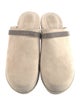 Brunello Cucinelli Monili Suede Mules