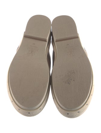 Brunello Cucinelli Monili Suede Mules