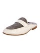 Brunello Cucinelli Monili Leather Mules