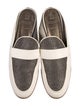 Brunello Cucinelli Monili Leather Mules