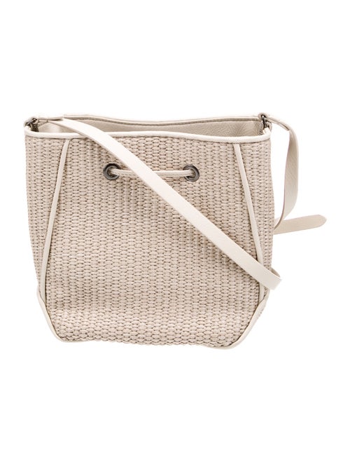 Brunello Cucinelli Raffia Crossbody Bag