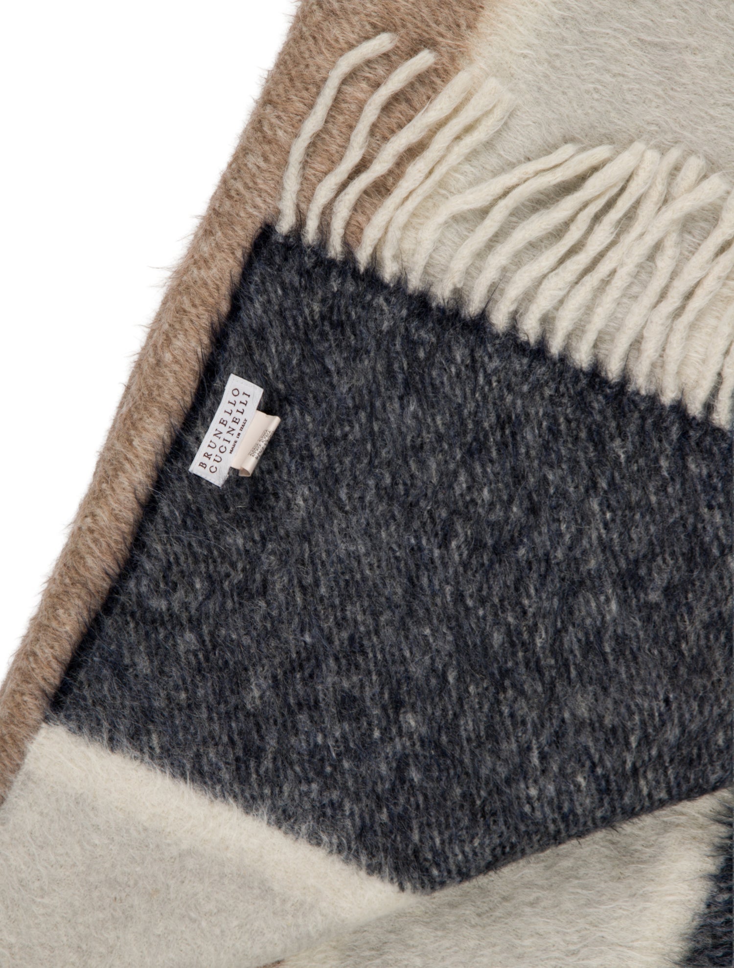 Brunello Cucinelli Alpaca And Wool Blend Throw