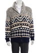 Brunello Cucinelli Virgin Wool Patterned Cardigan