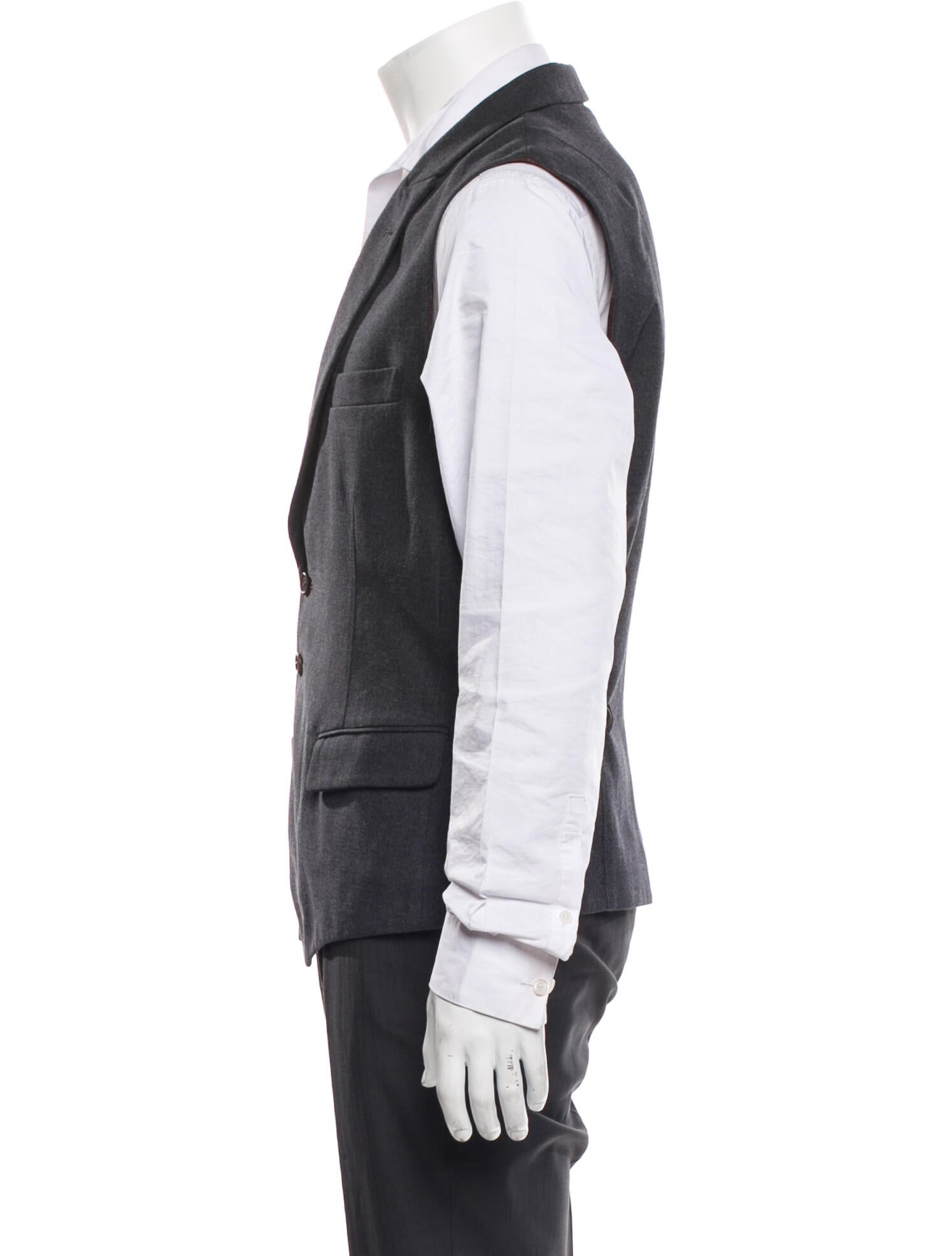 Brunello Cucinelli Tweed Pattern Vest