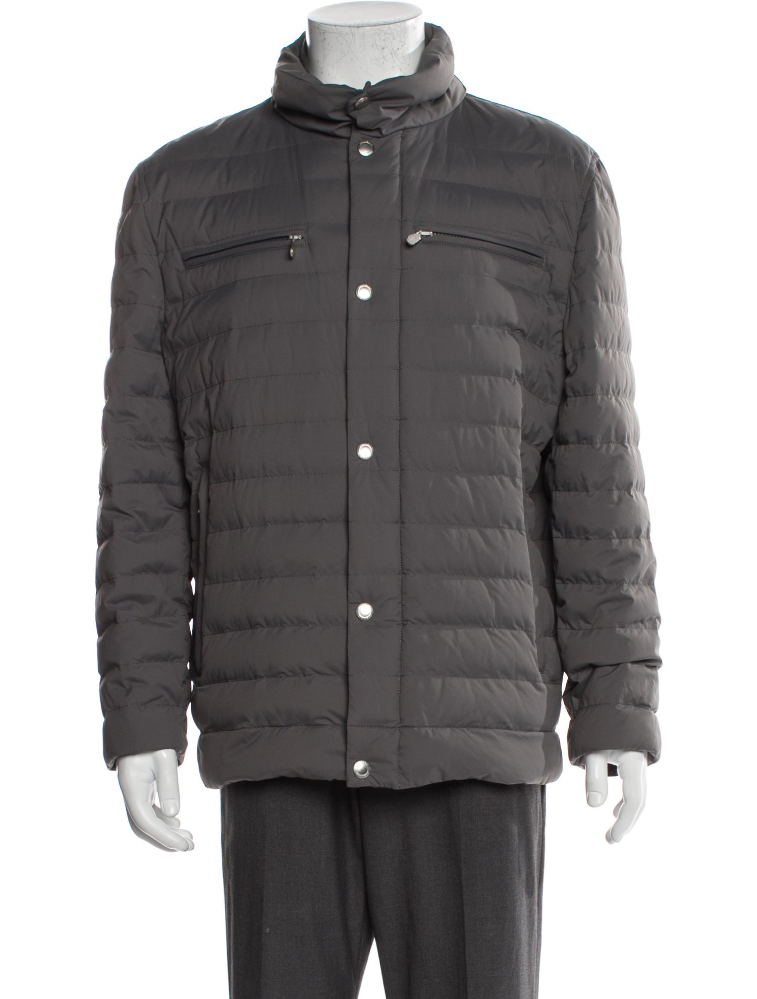Brunello Cucinelli Virgin Wool Puffer Coat