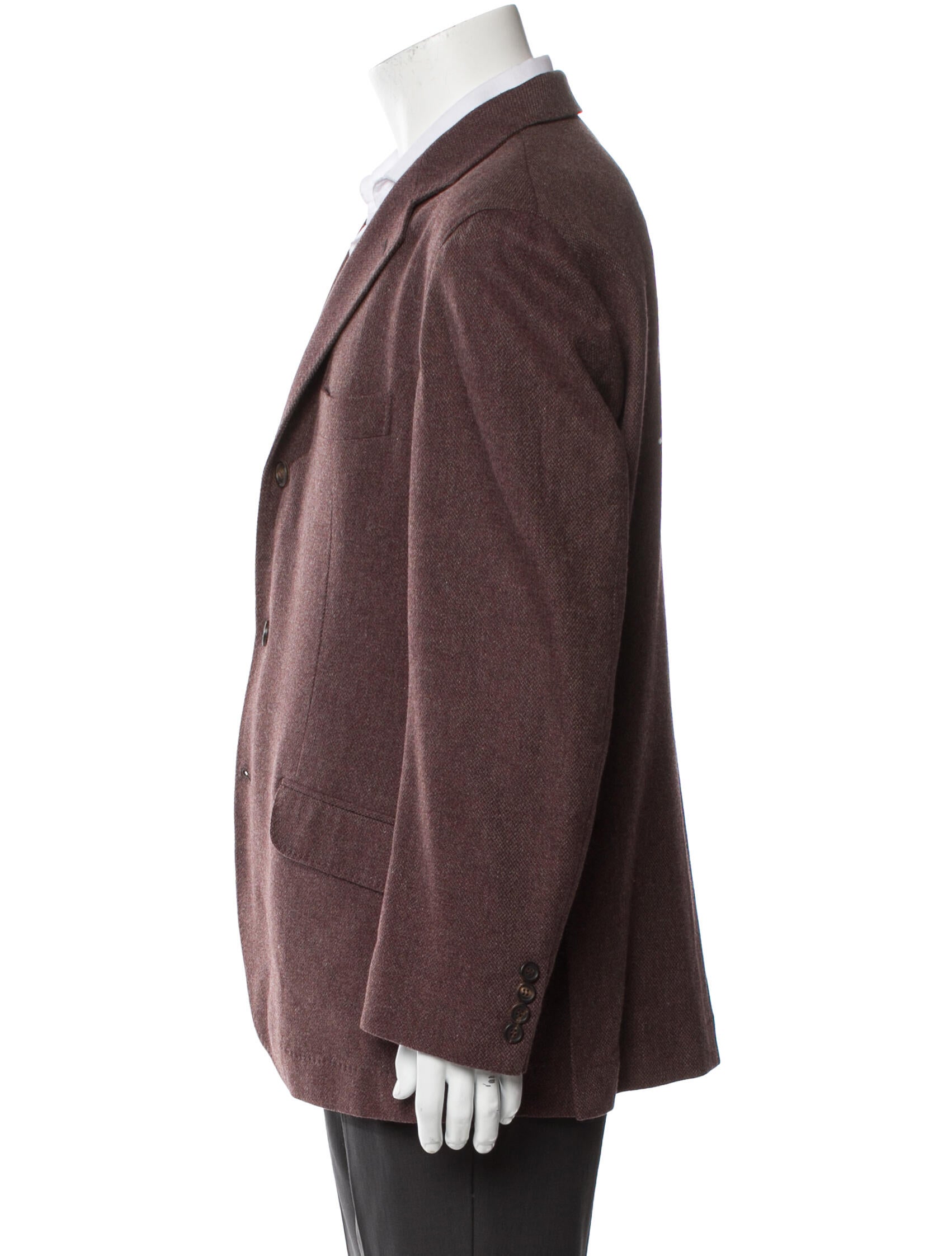 Brunello Cucinelli Wool Peacoat