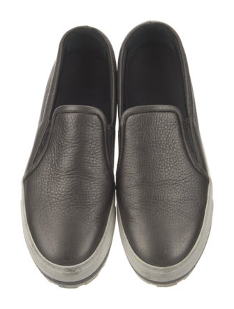 Brunello Cucinelli Monili Leather Loafers