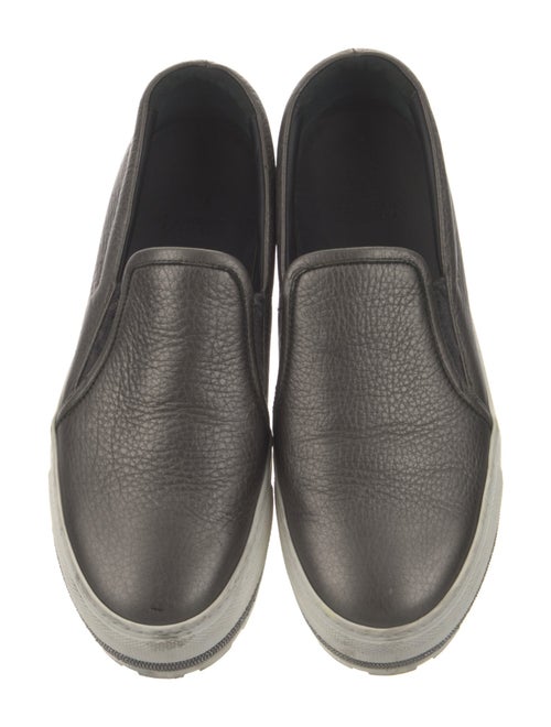 Brunello Cucinelli Monili Leather Loafers