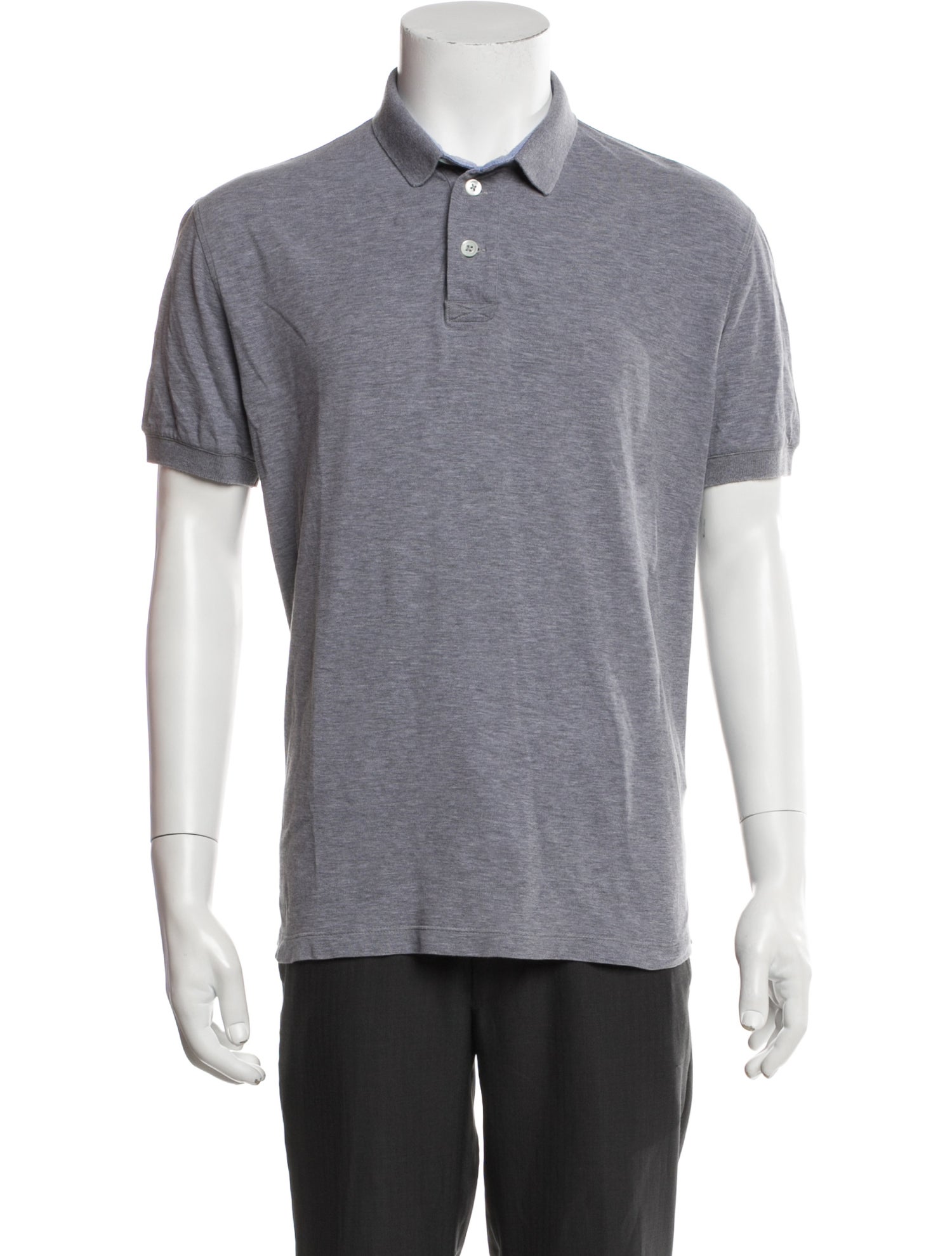 Brunello Cucinelli Collar Short Sleeve Polo Shirt