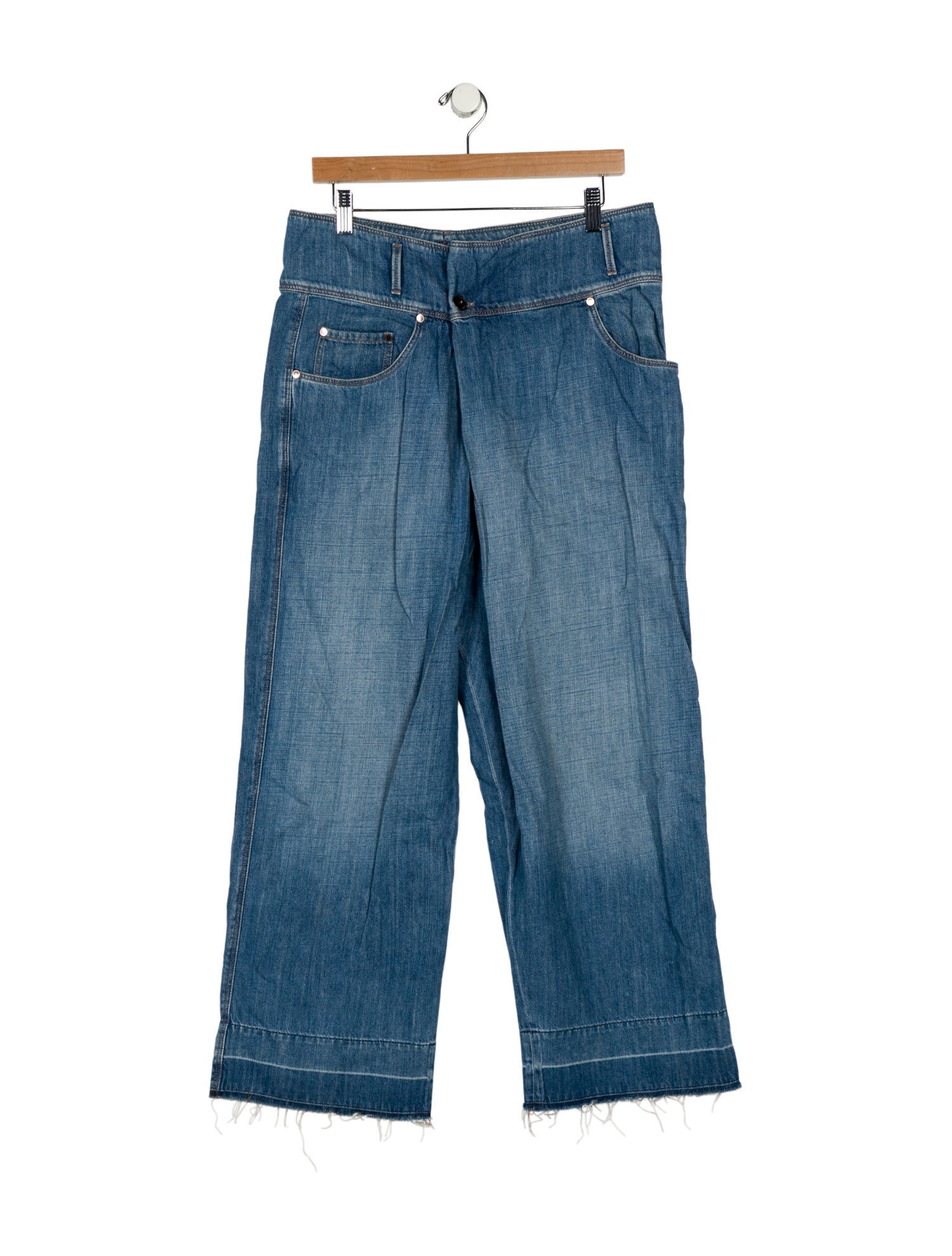 Brunello Cucinelli High-Rise Wide Leg Jeans