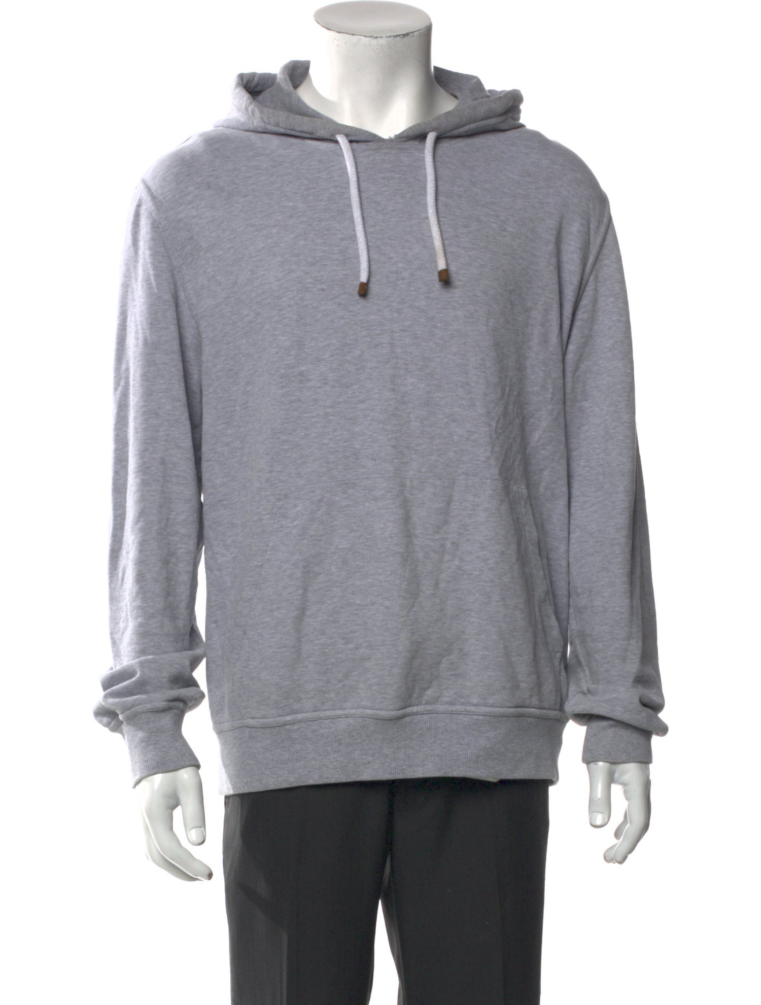 Brunello Cucinelli V-Neck Long Sleeve Hoodie