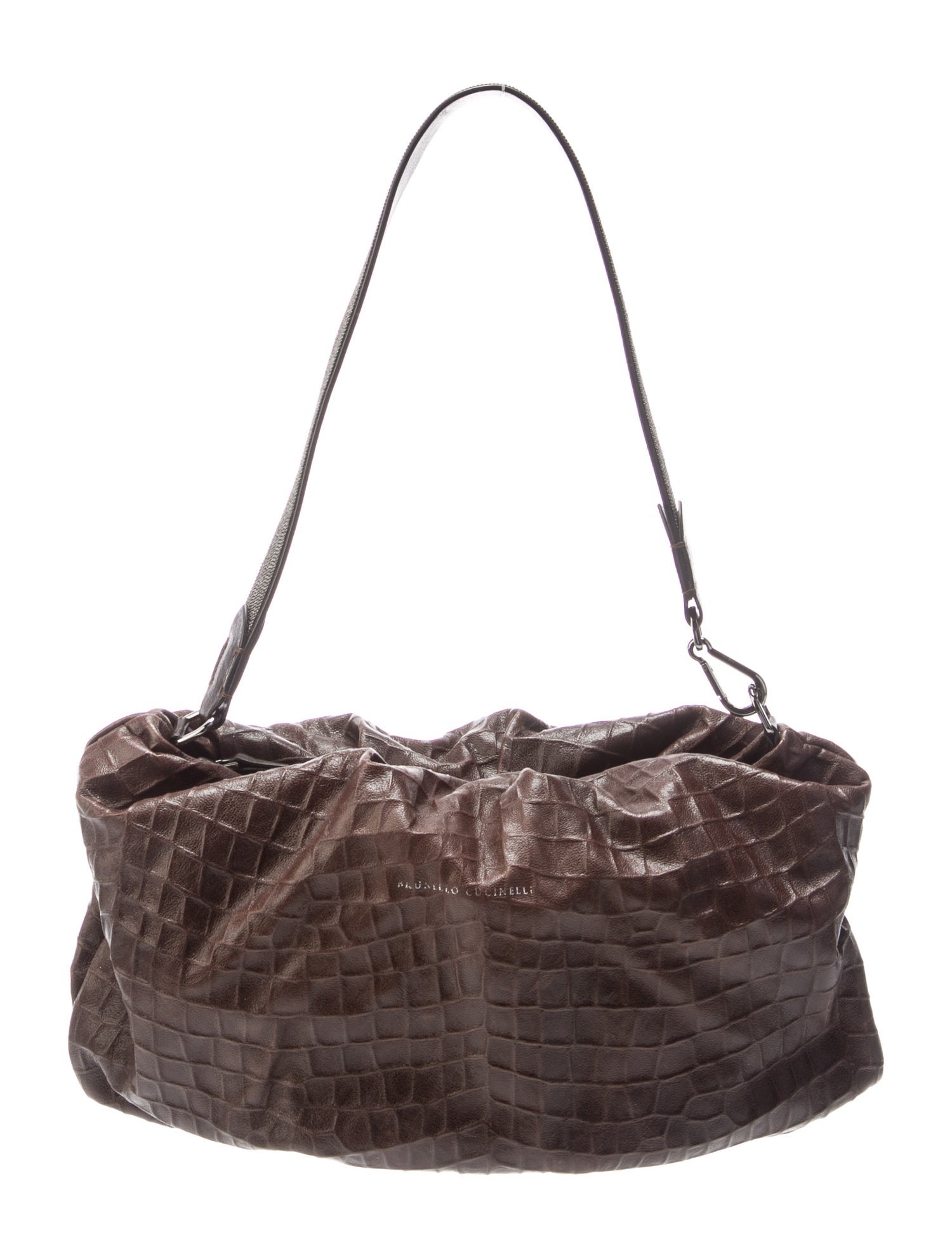 Brunello Cucinelli Leather Shoulder Bag