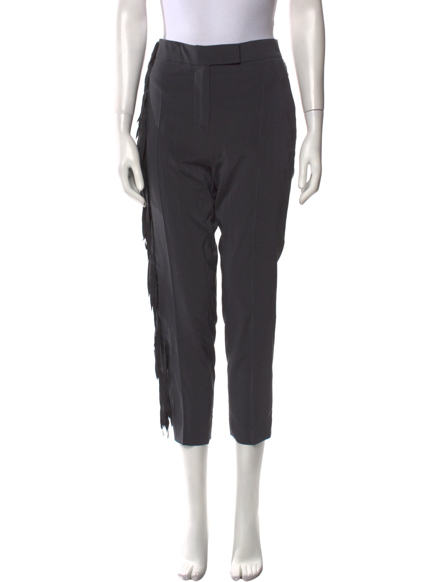 Brunello Cucinelli Silk Straight Leg Pants