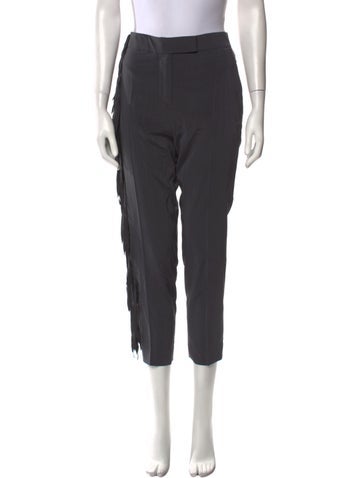 Brunello Cucinelli Pants Silk Straight Leg M