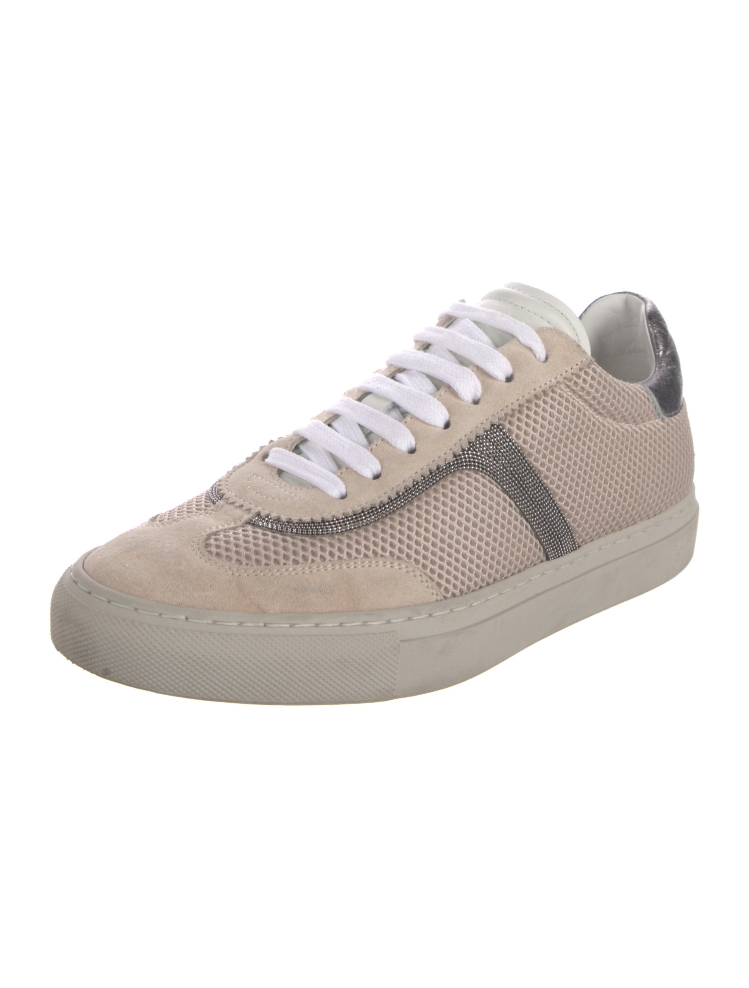 Brunello Cucinelli Monili Mesh Sneakers