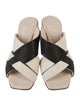 Brunello Cucinelli Monili Leather Slides