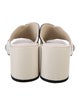 Brunello Cucinelli Monili Leather Slides